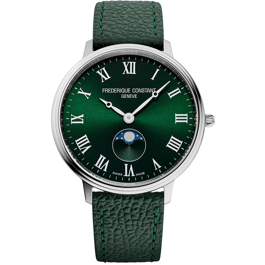 Часы Frederique Constant Slim Line Moonphase FC-206RGR3S6